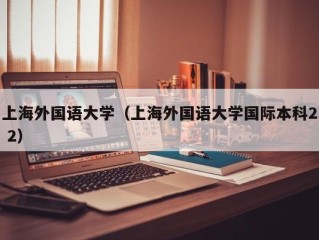 上海外国语大学（上海外国语大学国际本科2 2）