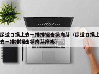 尿道口摸上去一排排锯齿状肉芽（尿道口摸上去一排排锯齿状肉芽痒疼）