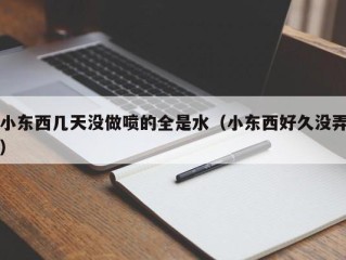 小东西几天没做喷的全是水（小东西好久没弄）
