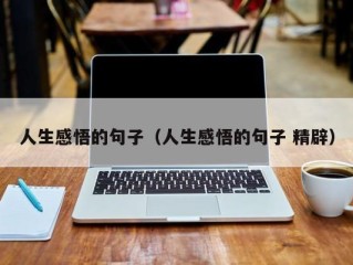 人生感悟的句子（人生感悟的句子 精辟）