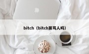 bitch（bitch算骂人吗）