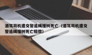酒驾司机遭交警追缉撞树死亡（酒驾司机遭交警追缉撞树死亡赔偿）